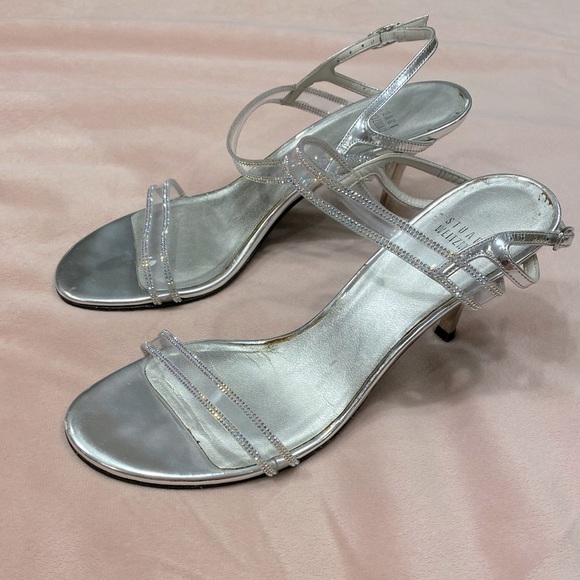Stuart Weitzman Rhinestone Heel - Picture 3 of 4
